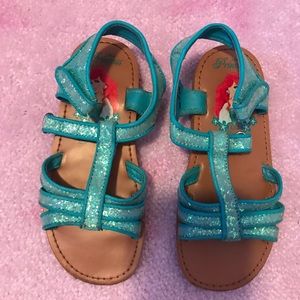 Blue Ariel The Little Mermaid Sandal